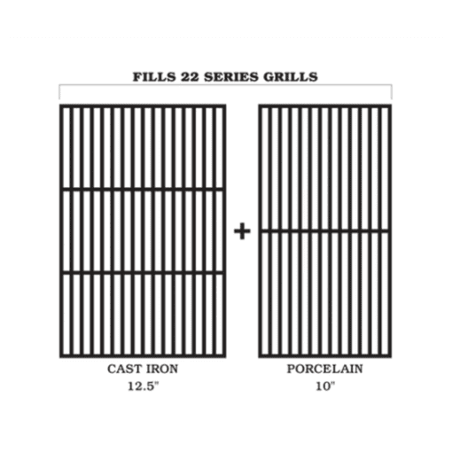 Traeger cast outlet iron grate