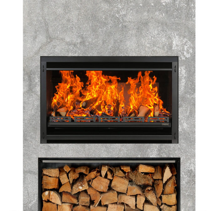 Metro Outdoor 1200 – Insert Fire & Flue (4 items)
