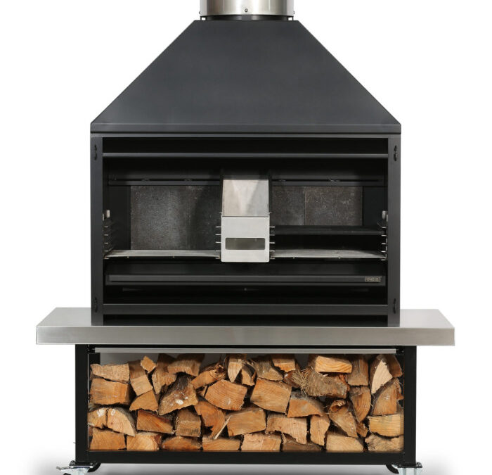 Metro Outdoor 1200 Braai w/Trolley & Flue System