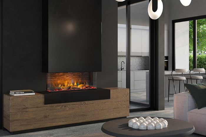 VIVENTE 1000 1/2/3 sided Electric Fire