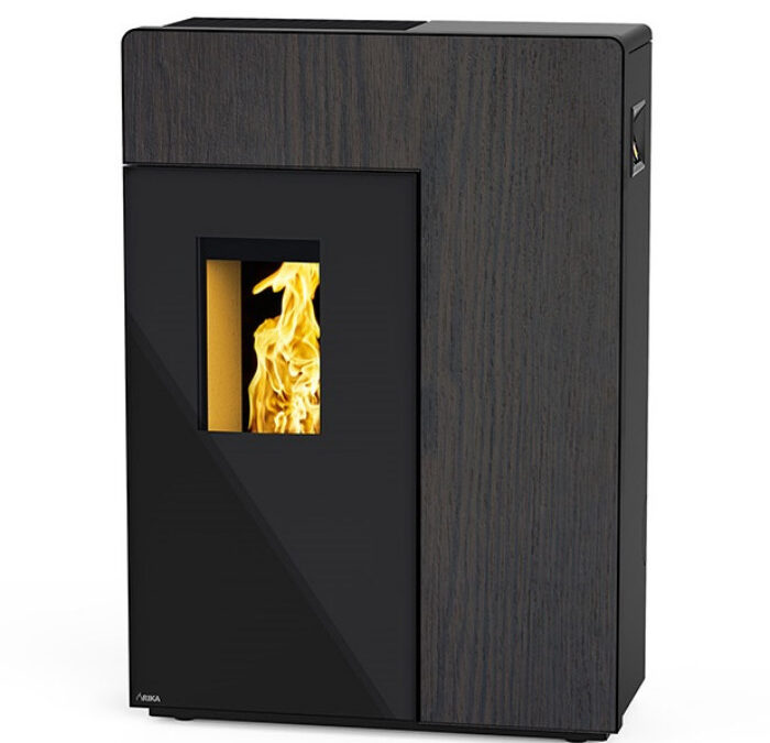 Domo Freestanding Pellet Fire – Wood Decor