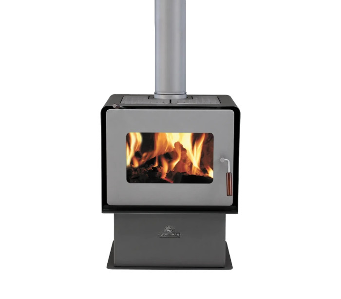 Flare Pedestal Base in Red Brown