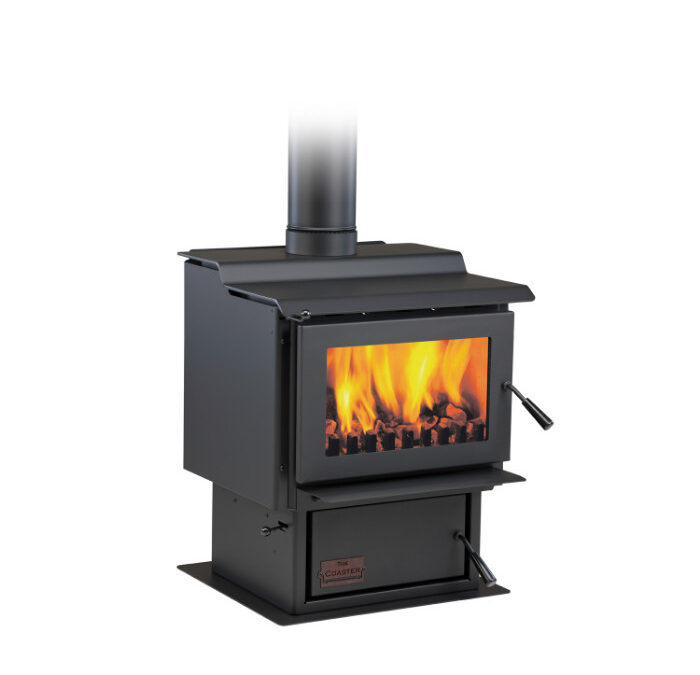 The Coaster in Metallic Black