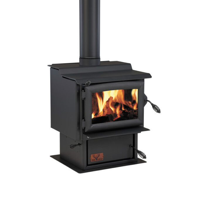 The Stag in Metallic Black